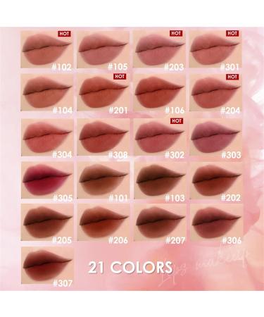FOCALLURE Matte Lipstick Waterproof & Long-lasting | Glorious Nude Velvet Lip Gloss for Women - Quick-Drying Makeup - Buy Online on GoSupps.com