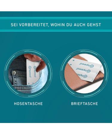 Compeed Bladderpast Double Pack - Hydrocolloid Blisters Patches for Heels & Toes | 12 Assorted Sizes - Buy Online on GoSupps.com