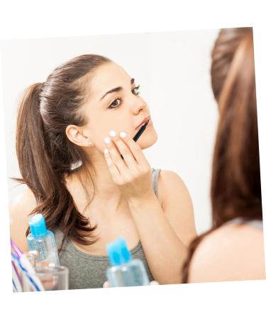 PLAFOPE Portable Lip Brush Lipstick Makeup Brush for Women Lip Balm Applicator Lip Gloss Brush Lip Brush for Women Lip Brush Wand Lip Gloss Applicator Lip Makeup Tools Aluminum 13.40X0.90X0.90CM Black - Buy Online on GoSupps.com