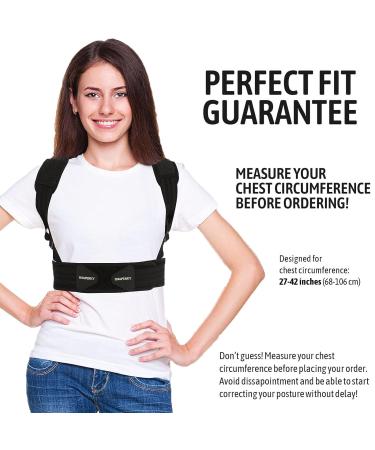 Posture Corrector for Men and Women Back Straightener Posture Corrector Comfortable Upper Back Brace Shoulder Support For Men And Women Back Posture Corrector To Improve Posture for Neck Shoulder - Buy Online on GoSupps.com