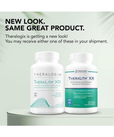 Theralogix - TheraLith XR - Promotes Healthy Urine Chemistry - 360 Tablets 90-Day Supply - Buy Online on GoSupps.com
