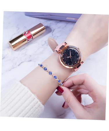 Buy Healeeved 2 STK Teufelsau-Armband Turkish Watch Bracelet - Pearl Bracelet with Blue Devil Eyes for Happiness | International Shipping - Buy Online on GoSupps.com