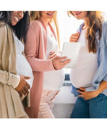 Pundus Premium Beige Mutterpass Cover - Stylish Organizer for Pregnancy Documents & Ultrasound Photos | Perfect Gift for Moms-to-Be - Buy Online on GoSupps.com