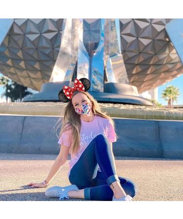 Lanmerry Women Sequin Mouse Ear Red Dot Bow Hairband for Girls - Sparkle and Shine in Red Dot Style! - Buy Online on GoSupps.com