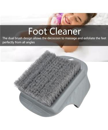 Cyrank Shower Foot Scrubber | Non-Slip Foot Cleaner & Massage Brush for Dead Skin Removal - Buy Online on GoSupps.com