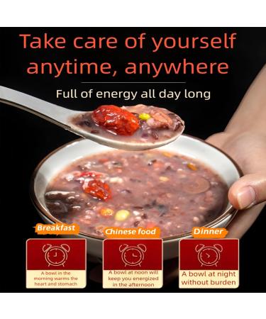 500 G De M lange De Congee Aux Cinq Grains (huit Ingr dients De Bouillie Tr sors) Base De Bouillie Multi-grains Domestique Et Commerciale - Buy Online on GoSupps.com