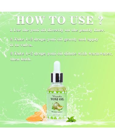 Yoni Essential Oil for Women 2 Pack - 1 fl oz/30 ml Feminine Deodorant, Restores Ph Balance, Eliminates Odor - 100% Natural Serum with Honeydew Essential Oils - Buy Online on GoSupps.com