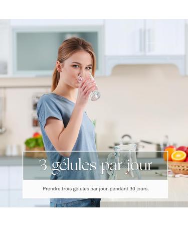 LUX OL - Brewer's Yeast - Food Supplement - Hair Skin & Nails - Health - Zinc Vitamin B3 B8 Selenium - Made in France - 1 Month Program - 90 Capsules - Buy Online on GoSupps.com