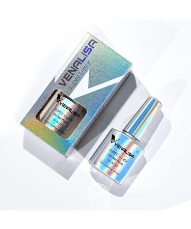 VENALISA Holographic Gel Nail Polish Silver Glitter Effect Sparkling Colors Soak off UV LED Nail Lamp for Nail Starters at Home - Buy Online on GoSupps.com