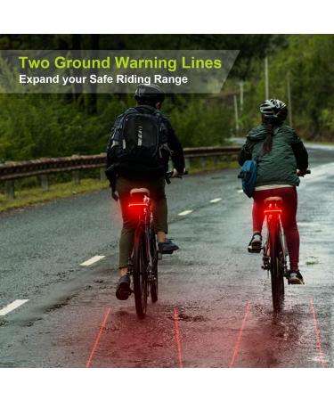 MEILAN X5 Smart Bike Tail Light | Turn Signals, Brake Light | Wireless Remote Control | USB Rechargeable | Safety Warning Cycling Light - Buy Online on GoSupps.com