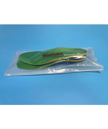 Comfortable Work Shoe Insoles for Plantar Fasciitis & Foot Pain - Durable Inserts for Men & Women (EU45-47) - 30cm Yellow - Buy Online on GoSupps.com