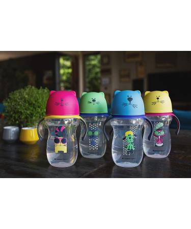 Tommee Tippee Natural Transition Soft Spout Sippy Cup  Boy   12+ Months  2pk Blue & Green - Buy Online on GoSupps.com