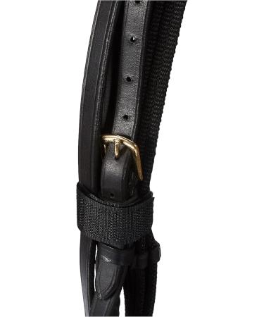 HKM Mexican Style Riding Bridle with Lambskin Padding - Black Warmblood | Premium Equestrian Gear for International Shipping - Buy Online on GoSupps.com