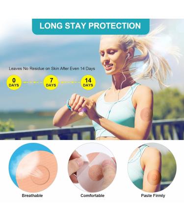 Truein Waterproof Sensor Patches for Freestyle Libre 3 - Breathable Skin-Friendly Adhesive for Swimming & Bathing - Buy Online on GoSupps.com
