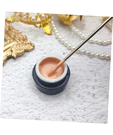 1pc Stirring Rod Glue Stick for Nail Art Mini Cosmetic Spatula Manicure Art Rod Manicure Mixing Tools Facial Cream Stick Facial Cream Spatula Uv Glue Makeup Stick Metal Rhinestones 12x3cm Assorted colours - Buy Online on GoSupps.com