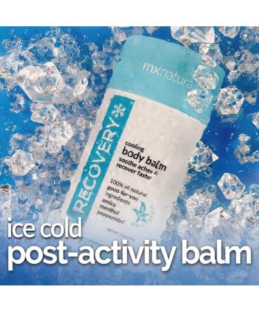 MX Naturals Recovery Cooling 2.5 Oz Body Balm for Fast-Acting Pain Relief and Swelling Reduction - Buy Online on GoSupps.com