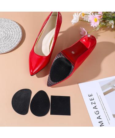 12 Pair Non-Slip Shoe Pads | Red Bottom Protector & Sole Grips for Sneakers | Self-Adhesive Non-Slip Pads for Women's Heels & Shoe Repair - Buy Online on GoSupps.com