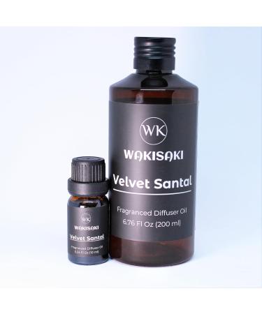 Essential Oils & Fragrance Oil for Diffusers Reed Diffuser Oil Refill Home Scent & Fragrance Diffuser Scents for a Refreshing Aromatic Space by WAKISAKI 0.34 Fl Oz (10 ml) Velvet Santal Velvet Santal 0.34 Fl Oz (Pack  - Buy Online on GoSupps.com