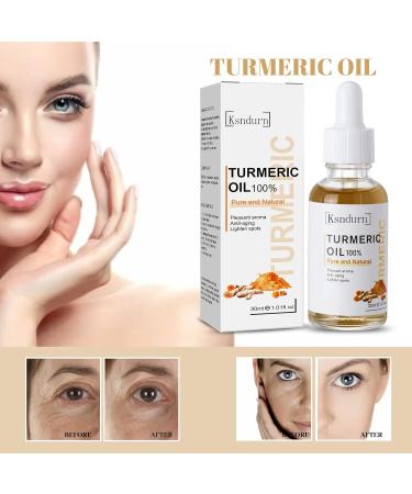Turmeric Serum Ksndurn Turmeric Serum for Dark Spots - Lighten Dark Spots Natural Whitening Serum (2 Pack) - Buy Online on GoSupps.com