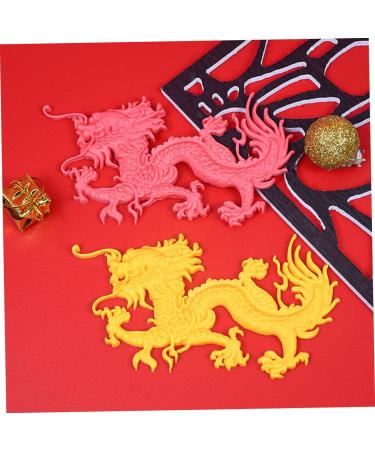 STOBOK Mold Chocolates DIY Chocolate DIY Baking Mould Chocolate Mould Baking Tool Chocolate Making Tools Silicone Baking Supplies Fondant Making Dragon Shape Fondant Cake Fudge Silica Gel - Buy Online on GoSupps.com