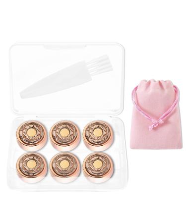 Replacement Heads for Flawless Face Hair Remover - 6 Pack Blades for Finishing Touch Gen 2 Hair Removal | Smooth Skin Solutions - Buy Online on GoSupps.com