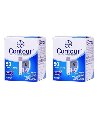 Blood Glucose Test Strips for 'Bayer Glucose Monitors' Only '100 Counts' Not for 'Next' Monitors