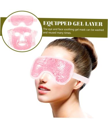 BESPORTBLE Hot Compress Masks 5 Sets Beauty Eye Puffiness Bags Sleep Cold Compress Puffy Gel Ice Cooling for Facial Hot and Cold Ice Pink Facial Cooling Masks - Buy Online on GoSupps.com