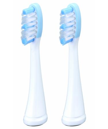 Panasonic WEW0929 Replacement Brushes With Tongue Cleaner Pack of 2