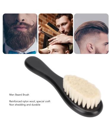 Professional Hairdresser Beard & Fade Brush - Soft Bristle Cleaning Brush with Wooden Handle for Men | Ideal for Salon & Home Use - Buy Online on GoSupps.com