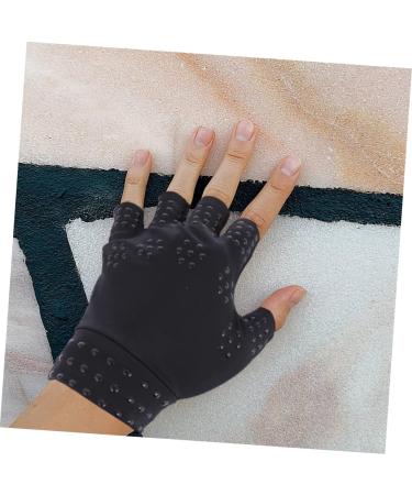 Buy Healvian 2 Pairs Black Bear Anti Pain Gloves | Therapeutic & Fingerless Design for Comfort | International Shipping Available - Buy Online on GoSupps.com
