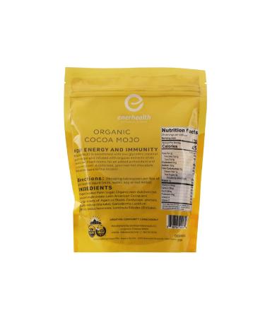 EnerHealth Cocoa Mojo - 100% Organic Mushroom Cocoa Powder - 12oz Bag - Buy Online on GoSupps.com