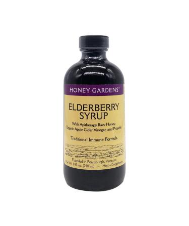 Honey Garden APIARIES Apitherapy Honey Elderberry Extract 8 FZ
