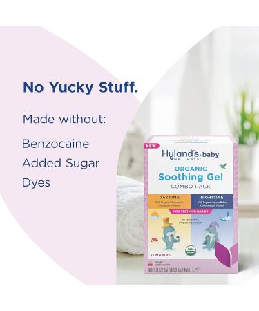Hyland's Baby Organic Day/Night Soothing Gel - Cherry - 2 Tubes - 0.53 Oz. - Buy Online on GoSupps.com