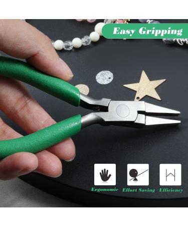 SPEEDWOX 5-Inch Flat Nose Pliers - Mini Duck Bill Plier for Jewelry Making & Wire Wrapping - Smooth Jaw for Precision Bending - Ideal for Sheet Metal & Jump Rings - Buy Online on GoSupps.com
