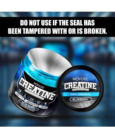 Creatine Monohydrate Gummies 5000mg Advanced Muscle & Focus Blend with Alpha GPC B12 & Taurine Vegan Sugar-Free Blueberry & Raspberry Flavors Made in USA 120 Gummies (30 Servings) Blueberry 1 Count (Pack of 120) - Buy Online on GoSupps.com