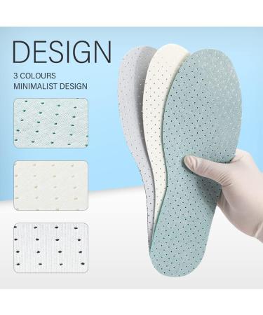 Buy XINIFOOT 6 Pairs Breathable Shoe Insoles - Double-Layer Foam Comfort Insoles for Men & Women - Soft Cushioning & Free Cutting Replacement Insoles - International Shipping Available - Buy Online on GoSupps.com