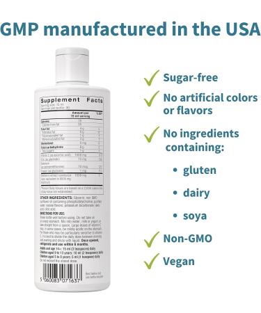 Immune Support Syrup: Elderberry 1000mg, Liposomal Vitamin C, Zinc, Copper & Selenium | Sugar-Free, Berry Flavor | Igennus - Buy Online on GoSupps.com