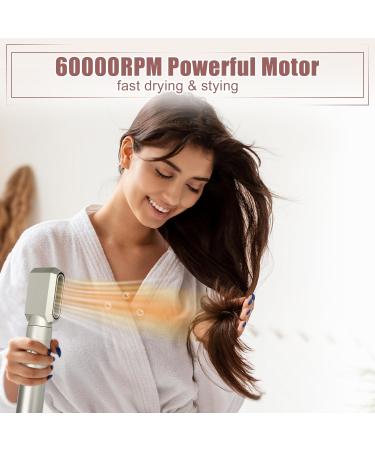 Buy VOCOSTE 5 in 1 Hot Air Brush - Hair Dryer Styler and Volumizer in Champagne | International Shipping Available - Buy Online on GoSupps.com