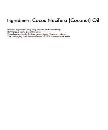 Shea Moisture 100% Extra Virgin Coconut Oil 3.2oz - Head-To-Toe Nourishing Hydration - Buy Online on GoSupps.com