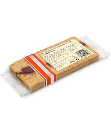  CASTILLO DE JIJONA Castillo de Jijona - Crispy chocolate nougat cream - Almond 60.5% crispy cereal and chocolate 9% - Supreme quality - Soft and crispy texture - Made in Spain (Jijona - Buy Online on GoSupps.com