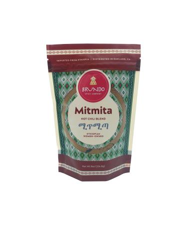Mitmita - Authentic Ethiopian Spice Blend with Bird's Eye Chili Pepper (2 oz) | NON-GMO | No Preservatives | Fiery Hot | Imported from Ethiopia - Buy Online on GoSupps.com