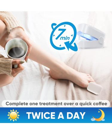 Advanced Nail Fungus Cleaning Laser Treatment Device - Home Use Toenail Therapy - Buy Online on GoSupps.com