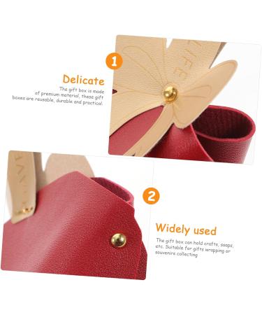 Abaodam 10pcs Candy Box Candy Chocolate Boxes for Paper Goodies Boxes Baby Candy Stand Christmas 13X5X5CM Red - Buy Online on GoSupps.com