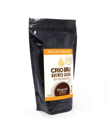 Crio Bru Brewed Cacao Venezuela Medium Roast 1.5 lb (24oz) Bag | Herbal Tea Coffee Alternative Substitute 99% Caffeine Free Keto Gluten Free Honest Low Calorie Energy Boost (24 oz) 1.5 lb 1.5 Pound (Pack of 1)