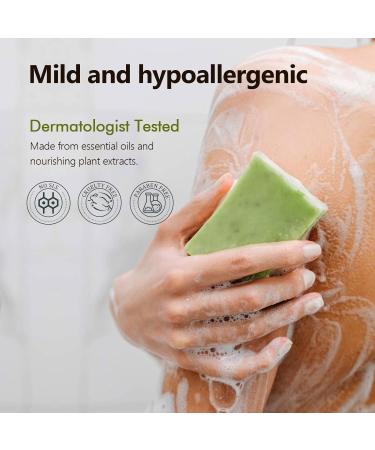 Kojic Acid & Turmeric Honey Soap for Dark Spots - Brightening Tea Tree Oil Bar for Face & Body Cleansing (7oz - Buy Online on GoSupps.com