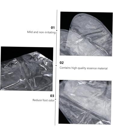 FRCOLOR 6 Pairs Footsticker Foot Mask Socks for Baby Useful Foot Masks Foot Peeling Covers Feet Skin Peeling Masks Feet Exfoliating Masks Exfoliating Removers White Abs Accessories Natural - Buy Online on GoSupps.com