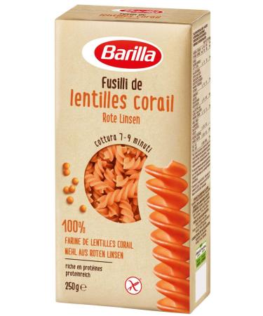 Barilla Fusilli Red Lentils & Spaghetti Bundle 10 Pack Gluten-Free High Protein 250g Each | International Shipping - Buy Online on GoSupps.com