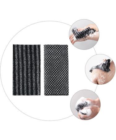 FRCOLOR 6 Pcs Bath Towels - Exfoliating Shower Towels & Body Scrubbers for Clean Skin | Carbon Fiber Back Strap Towel Set - Buy Online on GoSupps.com