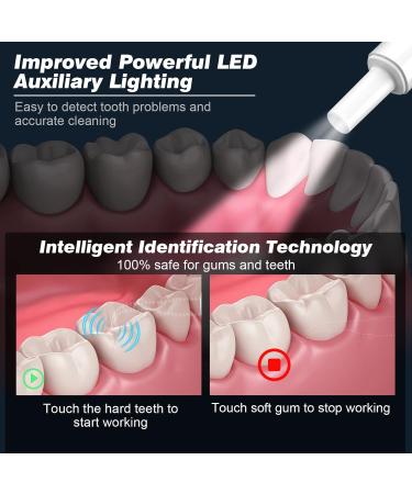 HassoKon Teeth Cleaning Kit - 4 Modes, 4 Heads (White) | Dental Care Set - Buy Online on GoSupps.com
