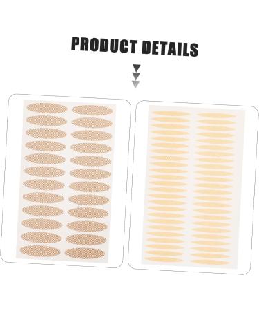 FOMIYES 320 Pcs Lace Double Eyelid Sticker Double Side Eyelid Tapes Girl Eyelid Stickers Man Make up - Buy Online on GoSupps.com